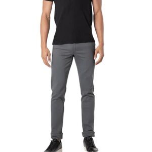 True Classic Men’s Carbon Slim‎ Comfort Knit Chino Pant  Sz 38